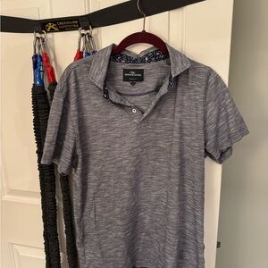 Rodd & Gunn Men’s Small Sports Fit Heather Grey Polo